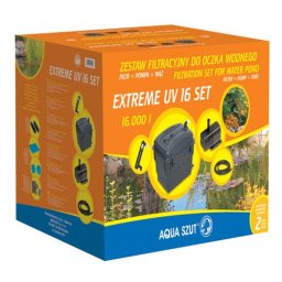 AQUA SZUT EXTREME S 16 SET obsahuje UV 11W + čerpadlo KASKADA 3.600 + hadicu + 3 trysky