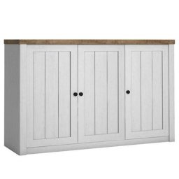 Kondela Komoda, 130cm, sosna Andersen, dub lefkas, PROVANCE 3D