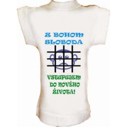 Tričko na fľašu ZBOHOM SLOBODA...