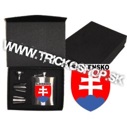 Nerezová butilka Slovensko znak