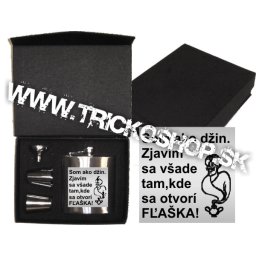 Nerezová butilka Som ako džin