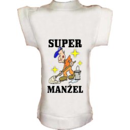 Tričko na fľašu Super manžel