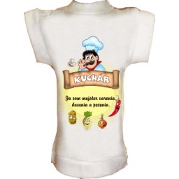 Tričko na fľašu Kuchár
