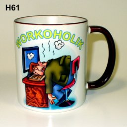 Hrnček pre workoholika