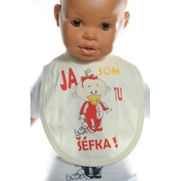 Detský podbradník Ja som tu šéfka!