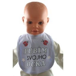 Detský podbradník Ľúbim ocka m.