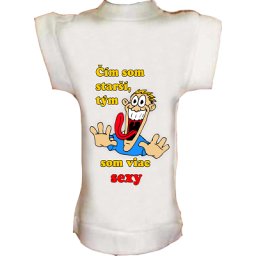 Tričko na fľašu Viac sexy...