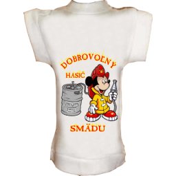 Tričko na fľašu Hasič