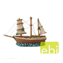 EBI AQUA DELLA SAILOR SHIP -2- ca.23x6,5x15cm