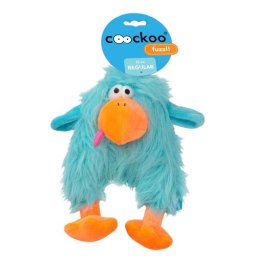 EBI COOCKOO DOG TOY FUZZL LONG HAIR PLUSH, 25X14CM, BLUE