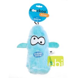 EBI COOCKOO DOG TOY BOOZY 25X10X8CM, BOTTLE, BLUE