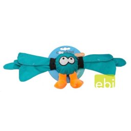 EBI COOCKOO DOG TOY THUNDER SHORTY 5,5X39CM, PETROL