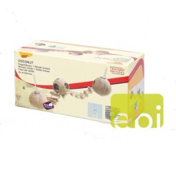 EBI COCONUT globe-houses w. ladder 3 x 130mm - with rope-mounting