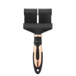 EBI NOIR FLEXIBLE SLICKER BRUSH -D- DOUBLE/ca.21x9,5cm