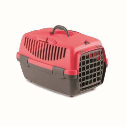 STEFANPLAST Gulliver 1 vermilion red/dove grey 48x32x31cm plast.dvierka