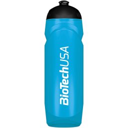 Športová fľaša azúrová modrá priesvitná BioTech USA 750ml