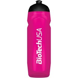 Športová fľaša cyklámenová priesvitná BioTech USA 750ml