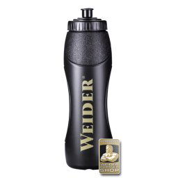 Športová fľaša čierna Weider 1000ml