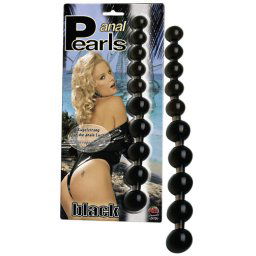 Anal Pearls Black / Guličková reťaz - 511641