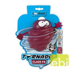 EBI COOCKOO TORNADO F4 hračka pre psov väčších ako 27KG , červená, 130x105x105mm, 80% guma