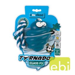 EBI COOCKOO TORNADO F3 s lankom, hračka pre psov 13-30KG, zelená, 110x89x89mm/80% guma