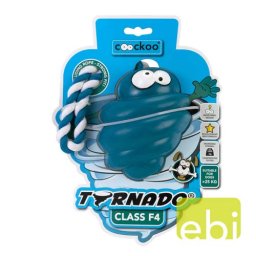 EBI COOCKOO TORNADO F4 s lankom, hračka pre psov väčších ako 27KG, zelená, 130x105x105mm/80% guma