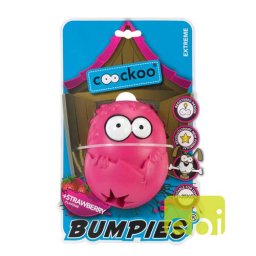 EBI COOCKOO BUMPIES EXTREME, jahodová chuť, hračka pre psov +27KG, ružová, 130x102x88mm