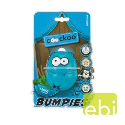 EBI COOCKOO BUMPIES REGULAR, mätová chuť, hračka pre psov 7-16KG, modrá, 85x68x58mm