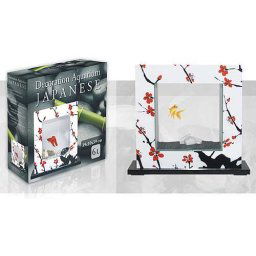 PACIFIC akvárium dekoračné JAPONSKÝ vzor 39x39x10 6l