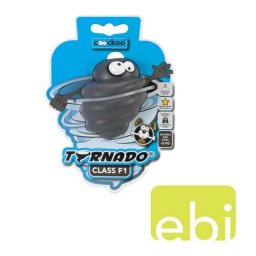 EBI COOCKOO TORNADO F1 hračka pre psov menších ako 9KG, šedá, 70x57x57mm - 80% guma