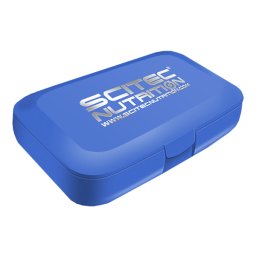 Krabička na dávkovanie tabliet Scitec Nutrition modrá