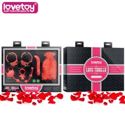 Lovetoy LOVE THRILLS (ROMANTICKý čERVENý SET)