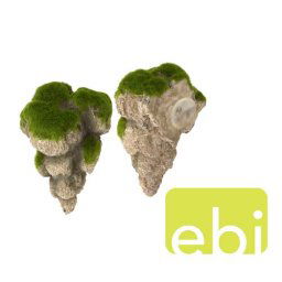 EBI AQUA DELLA FLOATING ROCK WITH SUCKER NO.3 ca. 9x7x13,5cm
