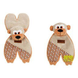 EBI DOG TOY FUNKY GORILLA ca.19x43cm with crackle & squeaker