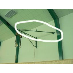 Teleskopický mechanizmus DOR-SPORT (Teleskopický mechanizmus pre otáčanie kruhov alebo výsuvneho jednohrazdia k stene)
