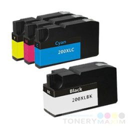 Náplne Lexmark no. 200XL CMYK - Multipack 4 alternatívnych náplní