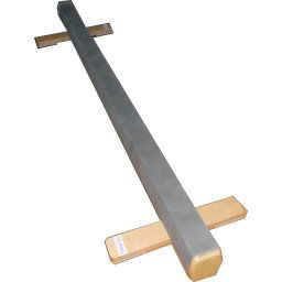 Kladina DOR-SPORT nízka cvičná, čalúnená, 5 m, v 20 cm (Cvičná nízka kladina dĺžky 5 m o výške 20 cm.)