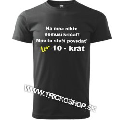 Pánske tričko 10krát