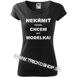 Dámske tričko Modelka
