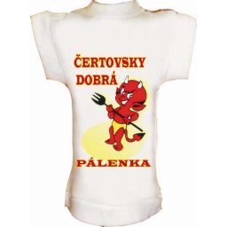 Tričko na fľašu Čertovsky dobrá