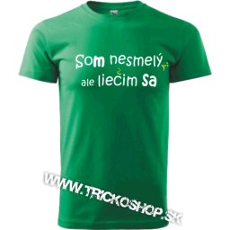 Pánske tričko Som nesmelý