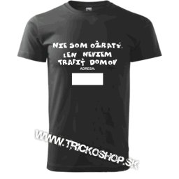 Pánske tričko Adresa
