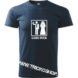 Pánske tričko GAME OVER 2