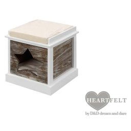 EBI PERTH ca.36x36x40cm brown-white 1-way front
