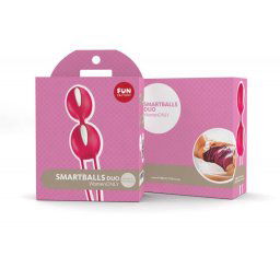 FUN FACTORY Smartballs Teneo Duo indická červená-biela