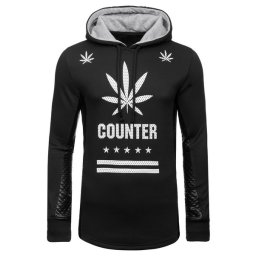 Pánska mikina - čierna