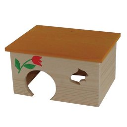 TP House for mouse wooden 21x15x11cm domček drevený