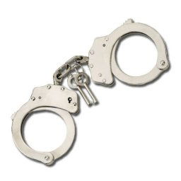 Single Lock Handcuffs with Keys (50mm)