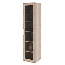 Kondela Vitrína, 45cm, policová, dub sonoma, DUNAJ
