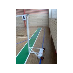Mobilné badmintonové stĺpiky DOR-SPORT - súprava (Pojazdné stojany na badmintonovú sieť.)